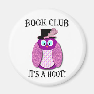 Book Club - Het is een roze roze design Magneet