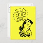 Book Club - I Hope - Retro Briefkaart (Voorkant / Achterkant)