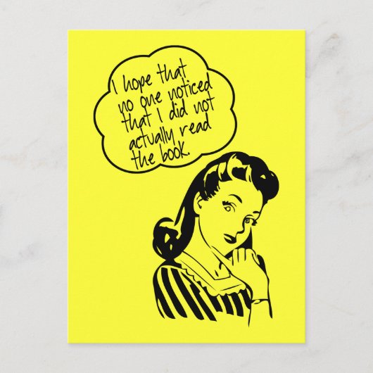 Book Club - I Hope - Retro Briefkaart (Voorkant)