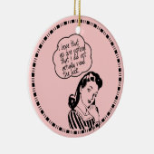 Book Club - I Hope - Retro Keramisch Ornament (Rechts)