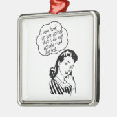 Book Club - I Hope - Retro Metalen Ornament (Links)