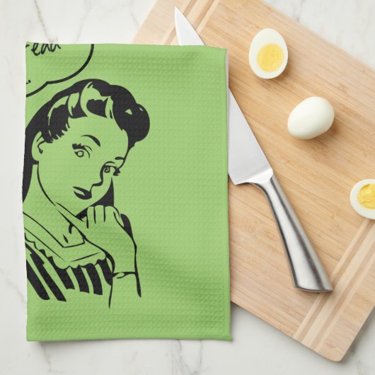 Book Club - I Hope - Retro Theedoek (Quarter Fold)