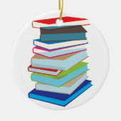 Book Club Keramisch Ornament (Voorkant)
