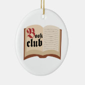 Book Club Keramisch Ornament (Rechts)