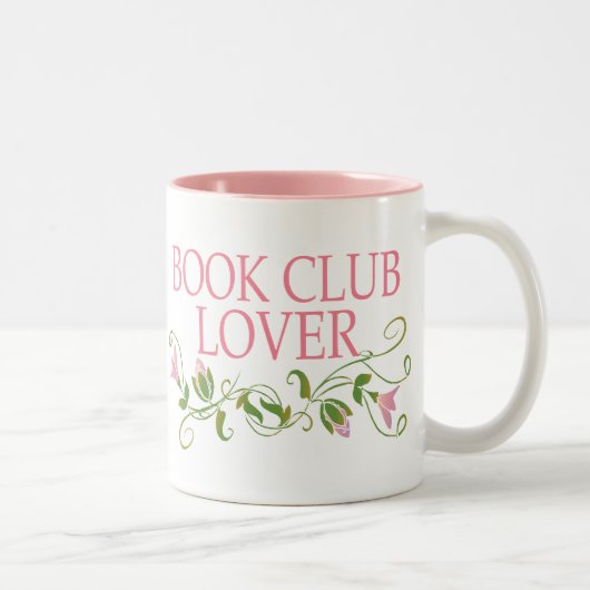 Book Club Lover Tweekleurige Koffiemok (Rechts)