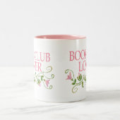 Book Club Lover Tweekleurige Koffiemok (Center)