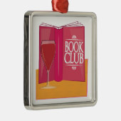 Book Club Metalen Ornament (Rechts)