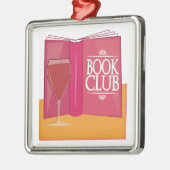 Book Club Metalen Ornament (Links)