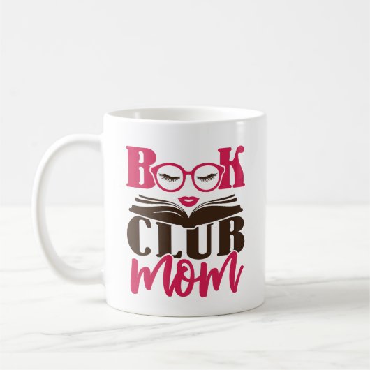 Book Club Mom Koffiemok (Links)