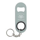 Book Club Name Personalized Gift Mini Flessenopener (Voorkant)