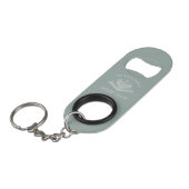Book Club Name Personalized Gift Mini Flessenopener (Voorkant Gekanteld)