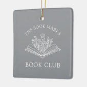 Book Club Name Personalized Ornament (Links)