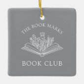 Book Club Name Personalized Ornament (Voorkant)