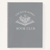 Book Club Name Personalized Spiral Notebook  Notitieboek (Voorkant)