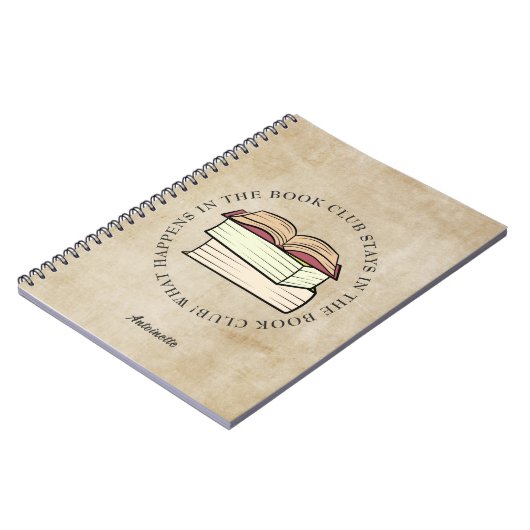 Book Club Notitieboek (Linkerzijde)