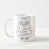 Book Club Owls Koffiemok (Links)