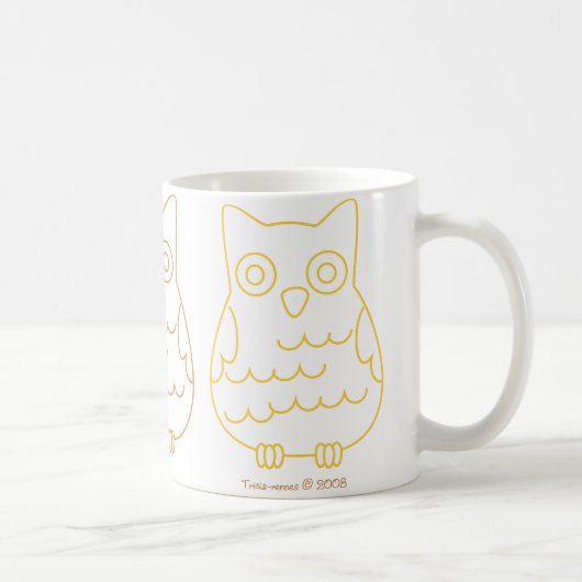 Book Club Owls Koffiemok (Rechts)
