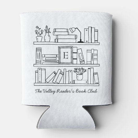 Book Club Personalized Gift Blikjeskoeler (Achterkant)