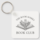 Book Club Personalized Member's Gift Sleutelhanger (Voorkant)