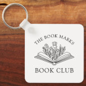 Book Club Personalized Member's Gift Sleutelhanger (Voorkant)