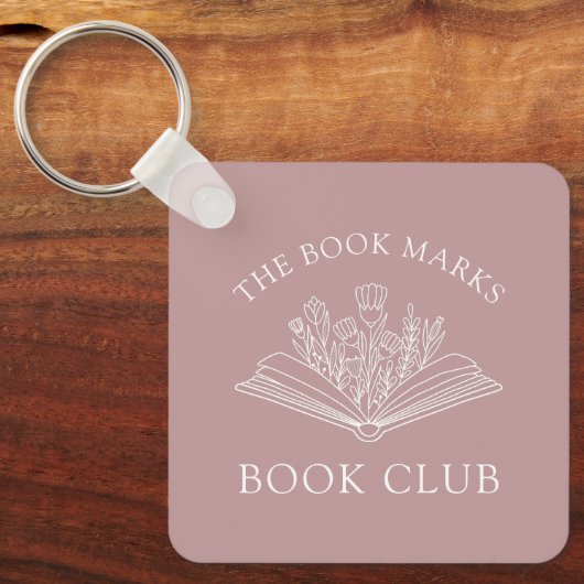 Book Club Personalized Member's Gift Sleutelhanger (Voorkant)
