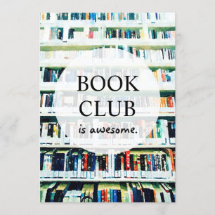 Book Club Persoonlijke uitnodiging