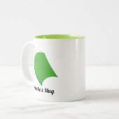 Book Club Reading Gift for Reader Tweekleurige Koffiemok (Voorkant links)