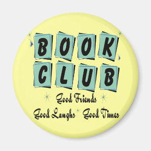 Book Club Retro - Goede vrienden, Times en Laughs Magneet