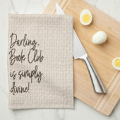 Book Club Retro Simply Divine Theedoek (Quarter Fold)