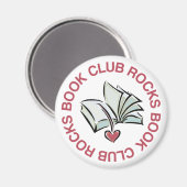 Book Club Rocks Magneet (Voorkant / Achterkant)