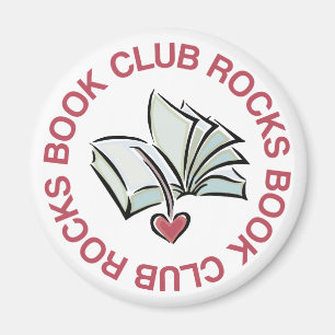 Book Club Rocks Magneet