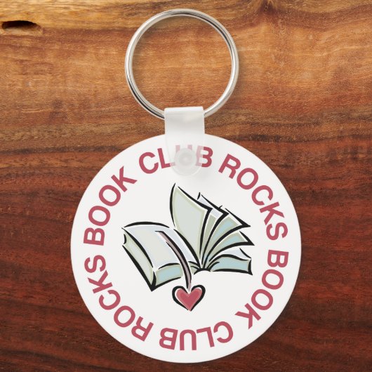 Book Club Rocks Sleutelhanger (Voorkant)