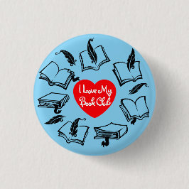 Book Club Ronde Button 3,2 Cm