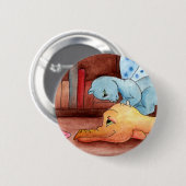Book Club Ronde Button 5,7 Cm (Voorkant /achterkant)