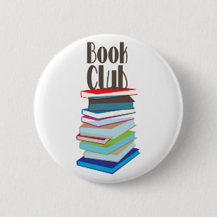 Book Club Ronde Button 5,7 Cm