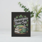 Book Club St Patricks Day Aankondiging (Staand voorkant)