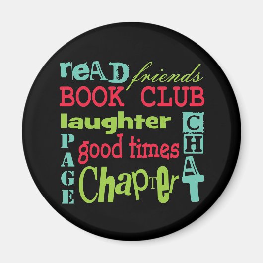 Book Club Subway Design door Artinsped Magneet (Voorkant)