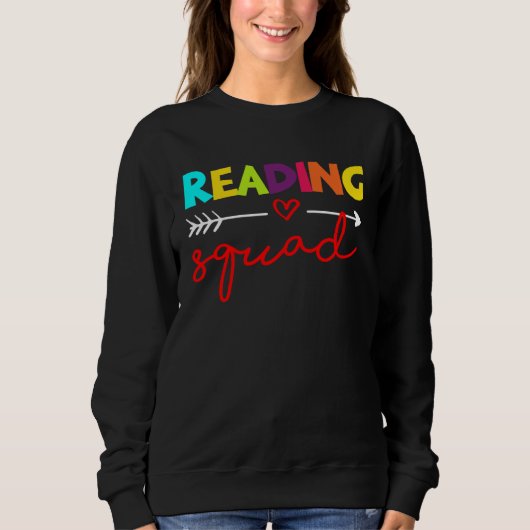 Book Club Tees Bookworm School Library  Reading Sq (Voorkant)