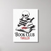 Book Club Thriller Canvas Afdruk (Voorkant)