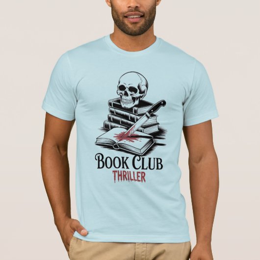 Book Club Thriller T-shirt (Voorkant)