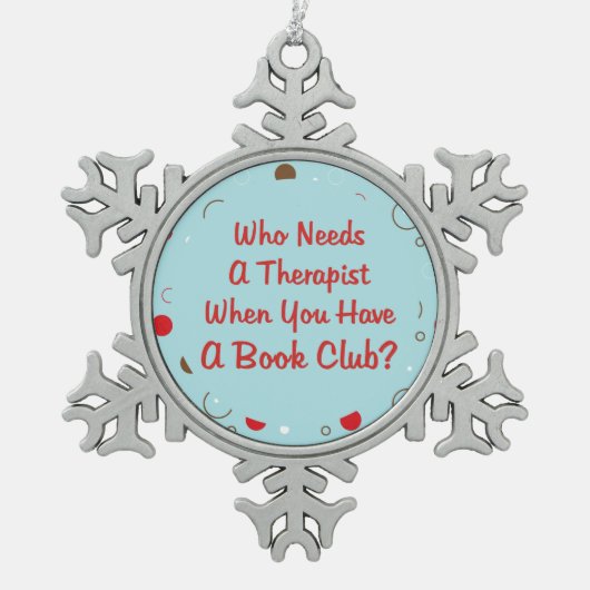 Book Club - Wie heeft een Therapistische Ornament  (Voorkant)