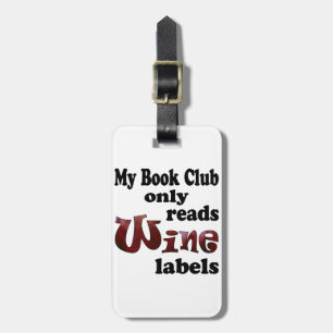 Book Club Wine Labels