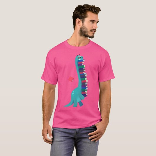 Book Dinosaurs 01 T-shirt (Voorkant volledig)