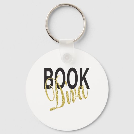 Book Diva Sleutelhanger (Voorkant)