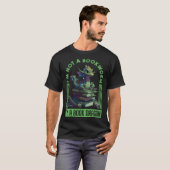 Book Dragon book Dragon fans Book love Dragon T-shirt (Voorkant volledig)
