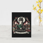 Book Dragon Yes I Really Do Need All These Books Kaart (Gele Bloem)
