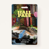 Book Experience Hall Pass Badge (Achterkant)