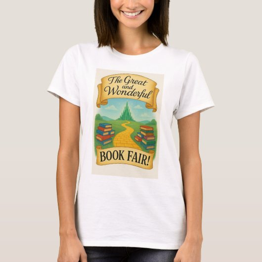 Book Fair tshirts (Voorkant)