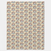Book Fleece Blanket Deken (Voorkant)