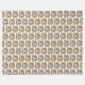 Book Fleece Blanket Deken (Voorkant (Horizontaal))